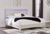 J&M Furniture - Ashley Furniture - Zyniden King Upholstered Panel Bed - King Upholstered Panel Bed - B2114B3